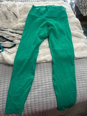 lululemon athletica Bright Green Leggings